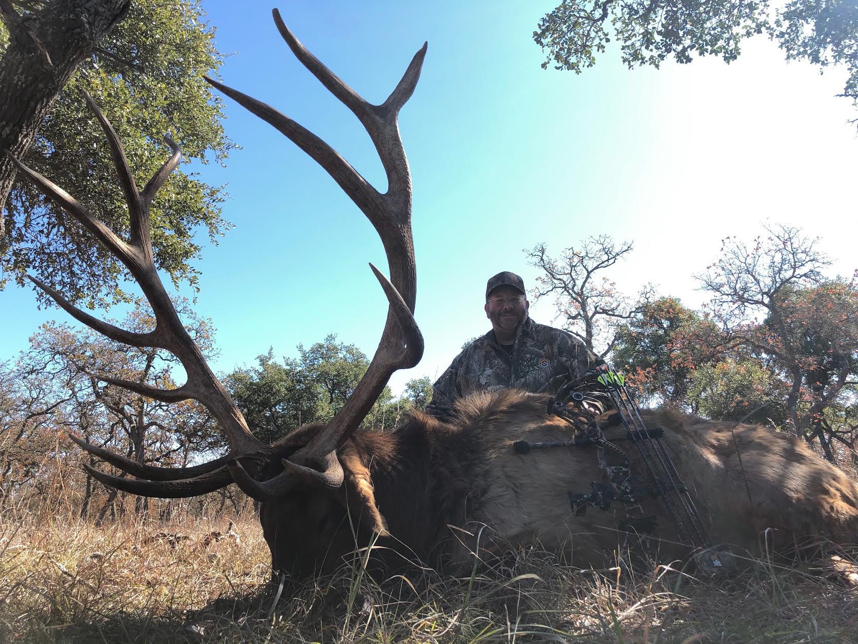 Elk Pope Brothers Guide Service Hunts in Texas
