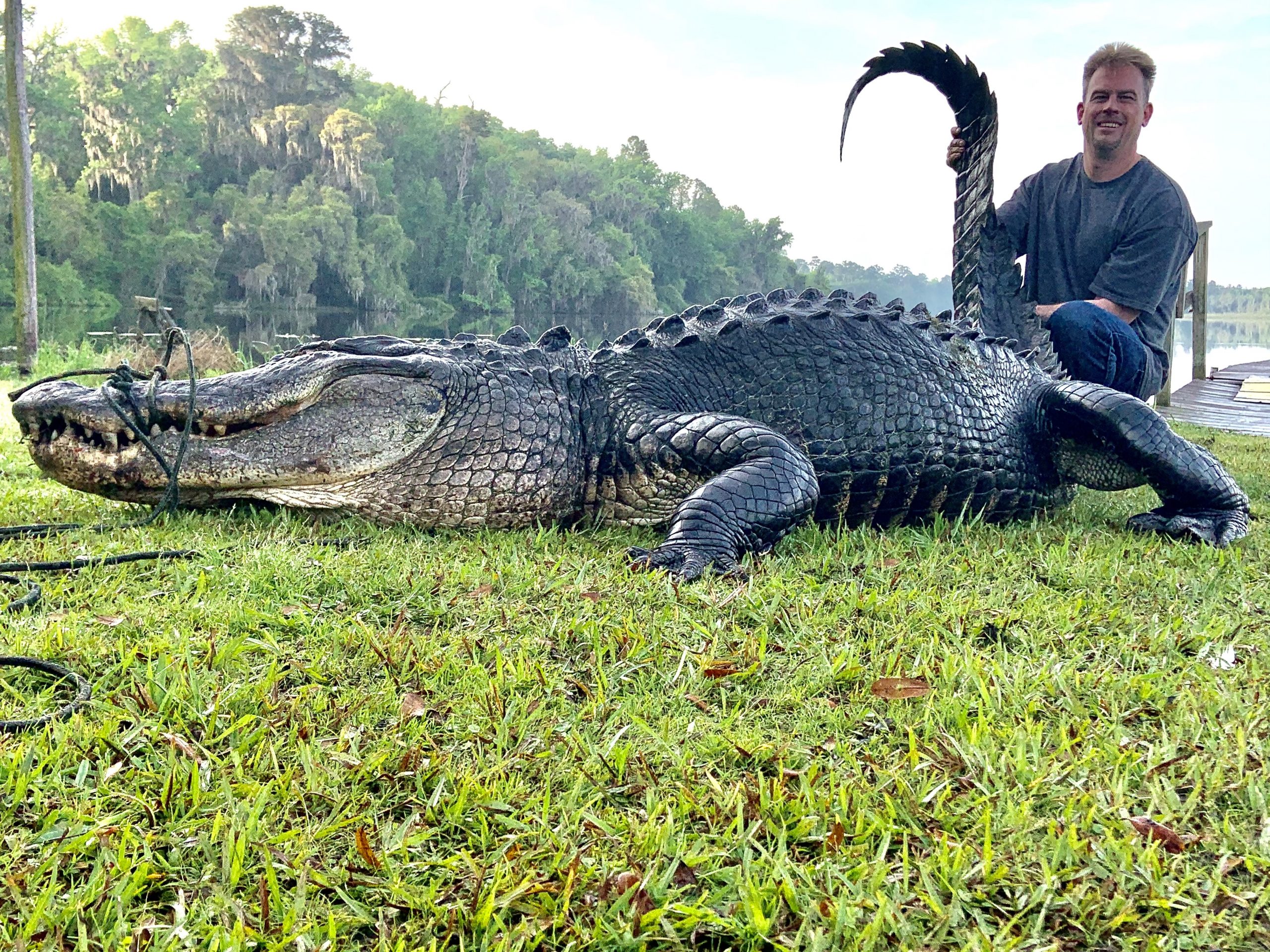 Alligator Pope Brothers Guide Service Hunts in Texas